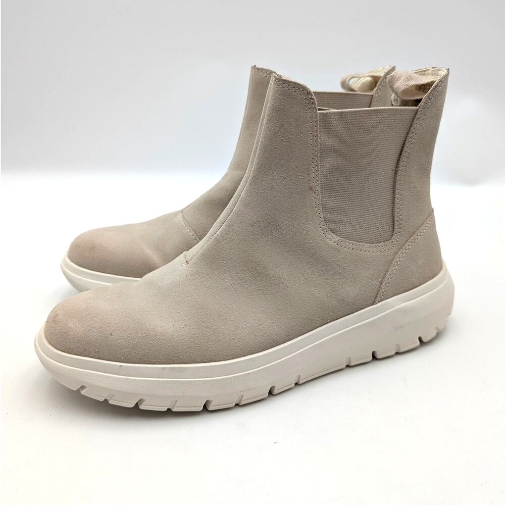 Cole Haan Grand Raelyn Waterproof Boots Women's Light Sesame Size US6.5B EU37